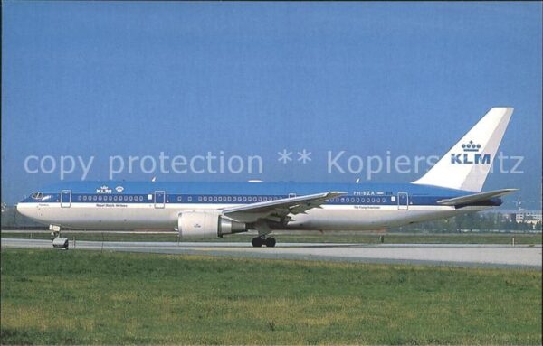 Flugzeuge Zivil KLM Royal Dutch Airlines Boeing 767-306