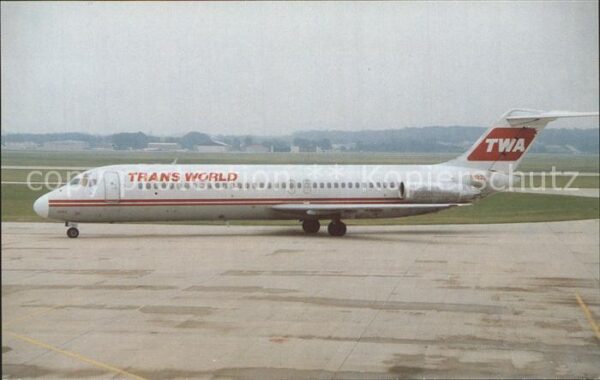 Flugzeuge Zivil TWA Trans World DC-9-30