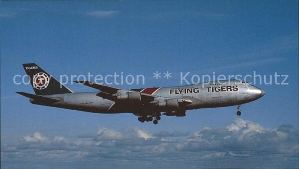 Flugzeuge Zivil Flying Tigers Boeing 747-245F N816FT c/