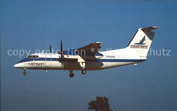 Flugzeuge Zivil Henson Airlines DeHavilland DHC-8-102 D