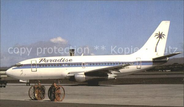 Flugzeuge Zivil Paradise Boeing 737-297 A N70723