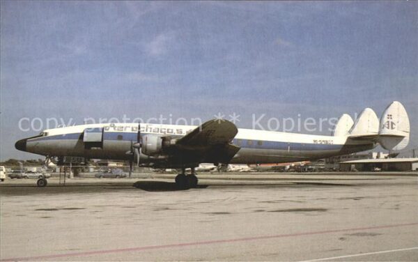 Flugzeuge Zivil Aerochaco S.A. Lockheed L-1049F HI-548C