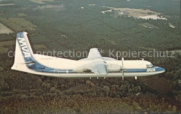 Flugzeuge Zivil Mississippi Valley Airlines Inc. Fokker