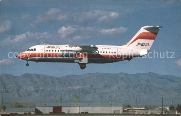 Flugzeuge Zivil Pacific Southwest Airlines BAe 146-200A