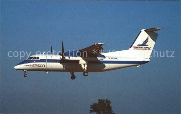 Flugzeuge Zivil Henson Airlines DeHavilland DHC-8-102 D