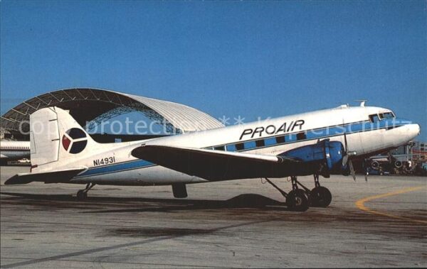 Flugzeuge Zivil Pro Air Services Douglas DC-3B N14931 c