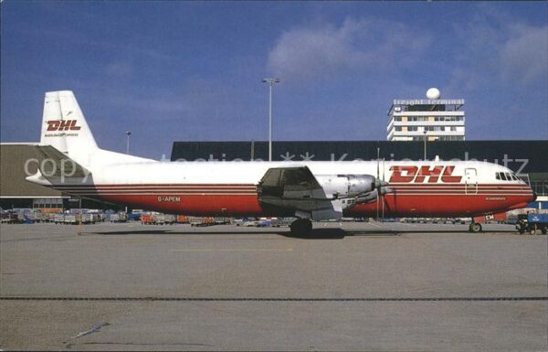 Flugzeuge Zivil DHL Worldwide Express G-APEM Vickers Me