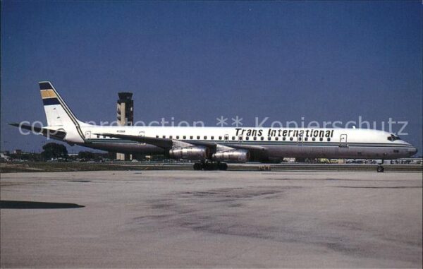 Flugzeuge Zivil Trans International McDDouglas DC-8-61