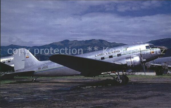 Flugzeuge Zivil Lansa Colombia DC-3C HK-2820 c/n 20171