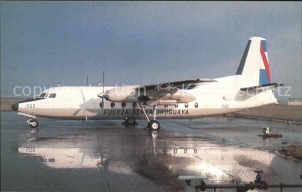 Flugzeuge Zivil Fuerza Aerea Uruguaya Fokker F-27 MK 56