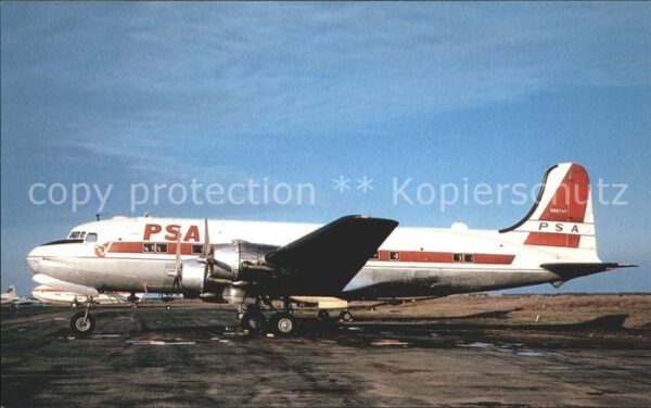 Flugzeuge Zivil Pacific Southwest Airlines Douglas DC-4