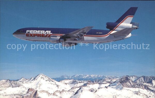 Flugzeuge Zivil Federal Express McDonnell Douglas DC-10