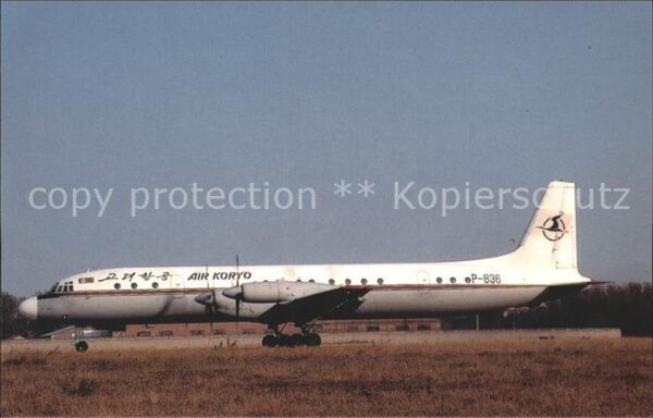 Flugzeuge Zivil Air Koryo Iljuschin IL-18 P-836