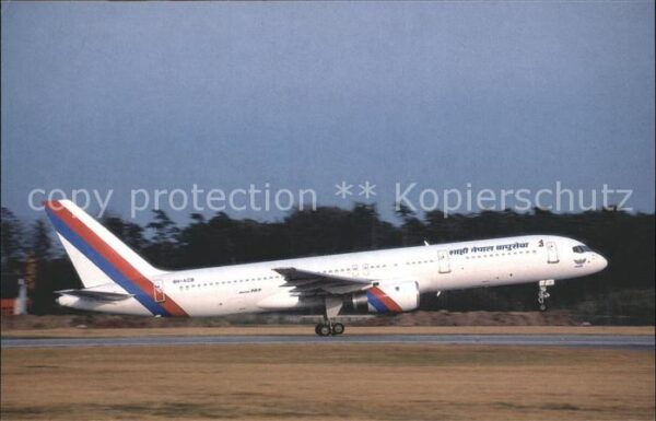 Flugzeuge Zivil Royal Nepal Airlines Boeing 757-200 9N-