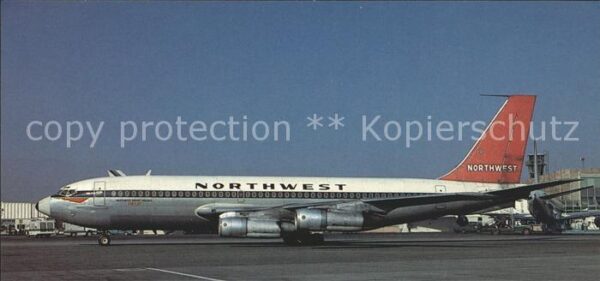 Flugzeuge Zivil Northwest Orient Airlines Boeing 720-05