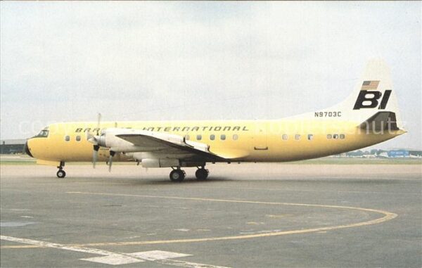 Flugzeuge Zivil Braniff International Lockheed L-188A E