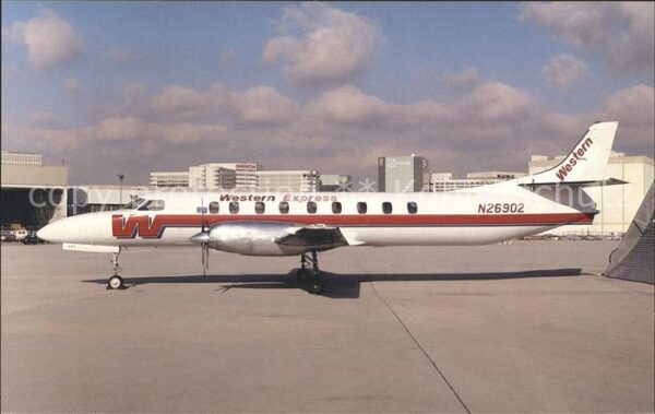 Flugzeuge Zivil Western Express Fairchild Swearingen Me