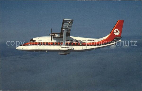 Flugzeuge Zivil Simmons Airlines Shorts 360 N360MQ c/n