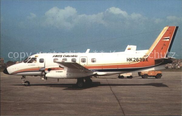 Flugzeuge Zivil Aires Colombia Embraer EMB-110P1 HK2638