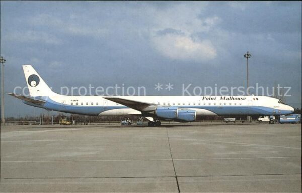 Flugzeuge Zivil Point Mulhouse McD Douglas DC-8-71 F-GM