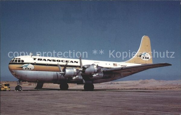 Flugzeuge Zivil Transocean Air Lines Boeing 377 Stratoc