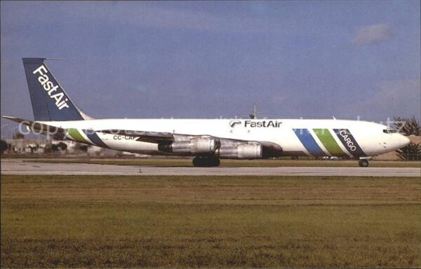 Flugzeuge Zivil Fastair Cargo Boeing B.707-331C CC-CAF