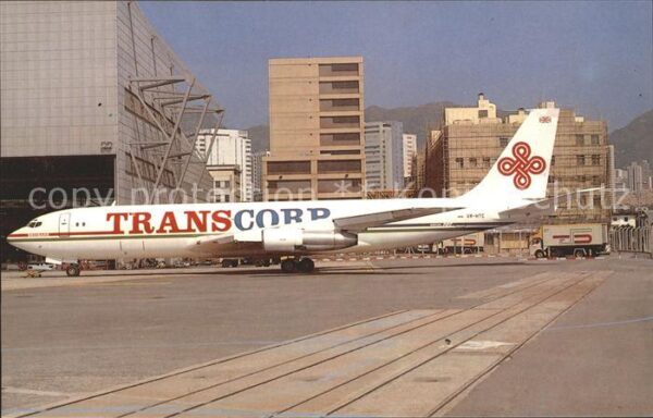 Flugzeuge Zivil Transcorp Boeing B.707-330C VR-HTC c/n