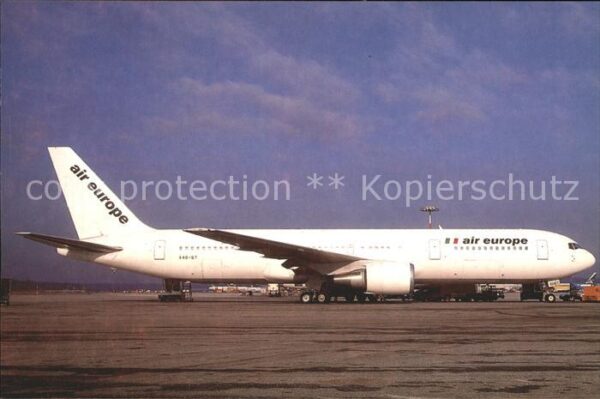 Flugzeuge Zivil Air Europe Boeing 767/3P6 A40-GT c/n 26