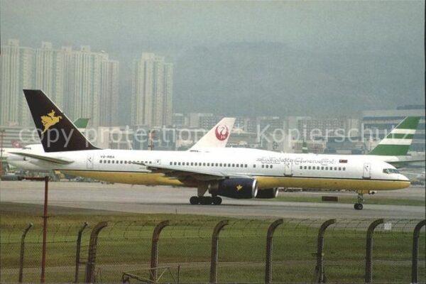 Flugzeuge Zivil Myanmar Airways B 757-2M6 V8-RBA cn 234