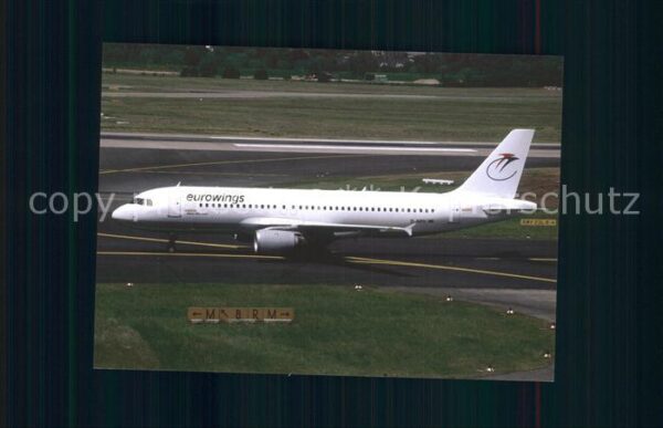 Flugzeuge Zivil Eurowings Airbus Industrie A320-211 D-A