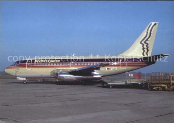 Flugzeuge Zivil People Express B-737-130 D-ABEI C/N 190