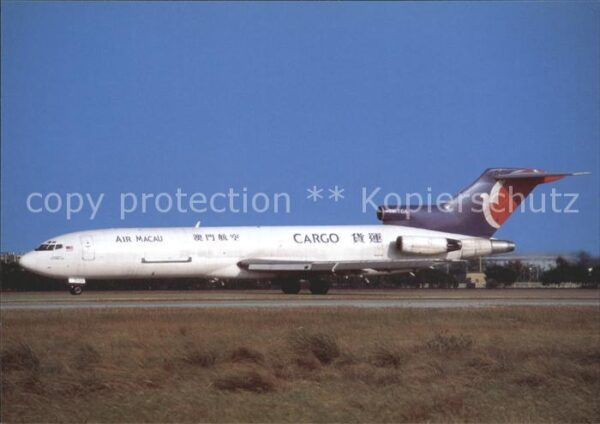 Flugzeuge Zivil Air Macau Cargo B-727-2F2F 9M-TGA C/N 2