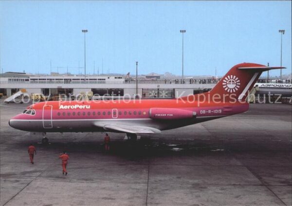 Flugzeuge Zivil Aero Peru F-28-1000 OB-R-1019 C/N 11066