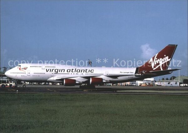 Flugzeuge Zivil Virgin Atlantic Boeing B747-443 G-VLIP