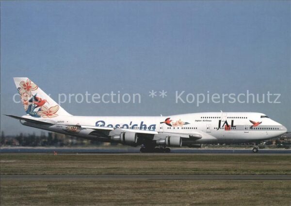 Flugzeuge Zivil Japan Airlines Resocha B747-346SR JA818