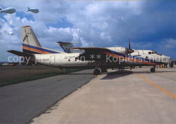 Flugzeuge Zivil ARP 410 Airlines AN-24RV UR-47297 c/n 0