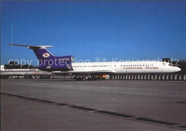 Flugzeuge Zivil Continental Airways TU-154M RA-85760 c/