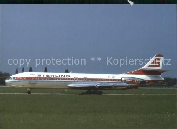 Flugzeuge Zivil Sterling Caravelle 10B3 OY-STF Cn 257
