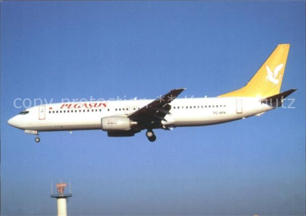 Flugzeuge Zivil Pegasus B737-800 TC-APV