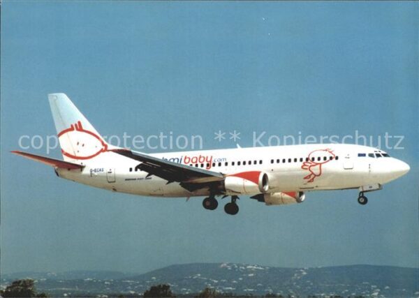 Flugzeuge Zivil BMI Baby B737-300 G-ECAS