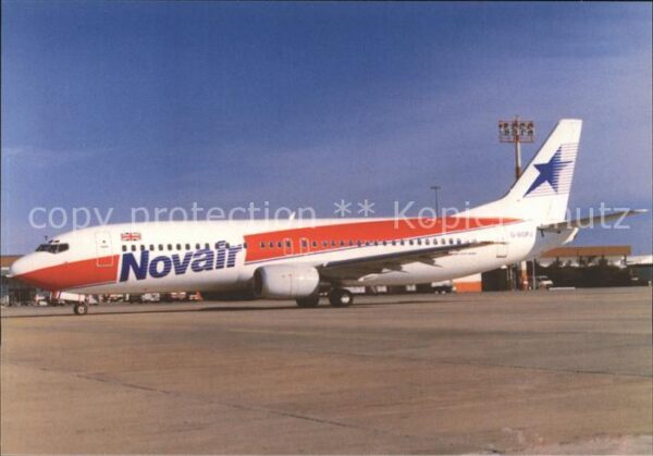 Flugzeuge Zivil Novair 737-300 G-BOPJ