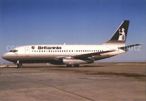 Flugzeuge Zivil Britannia 737-200 G-BKHF
