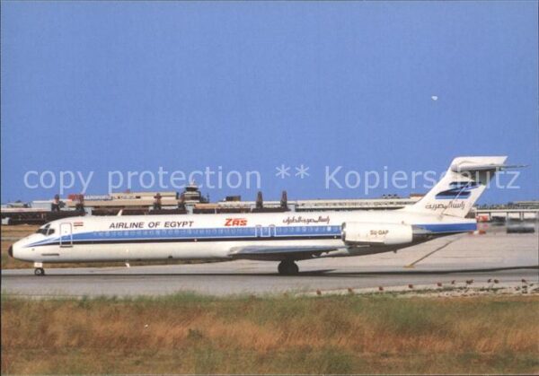 Flugzeuge Zivil ZAS Airline of Egypt DC-9 SU-DAP