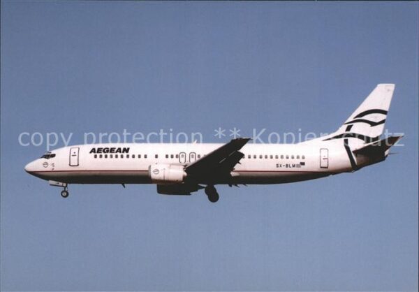 Flugzeuge Zivil Aegean B737-400 SX-BLM