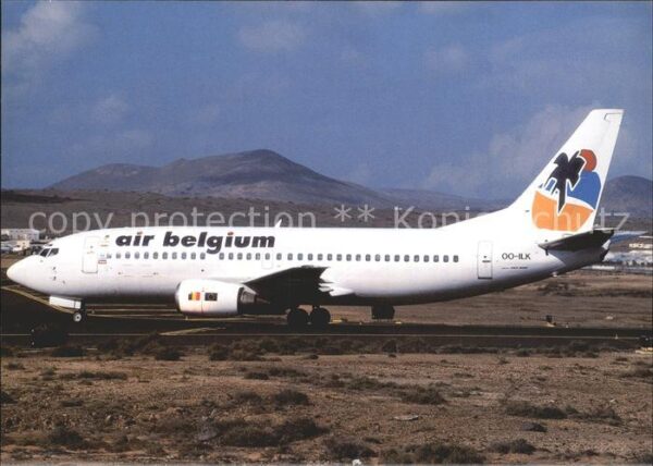 Flugzeuge Zivil Air Belgium b-737-3Q8 OO-ILK c/n 23766