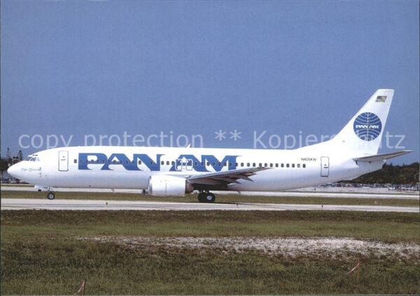 Flugzeuge Zivil Pan Am B-737-4Q8 N405KW c/n 24704