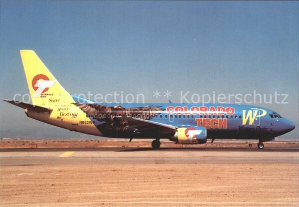 Flugzeuge Zivil Western Pacific Colorado Tech Boeing 73