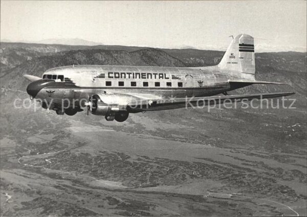 Flugzeuge Zivil Continental DC-3 NC33315 c/n 4978