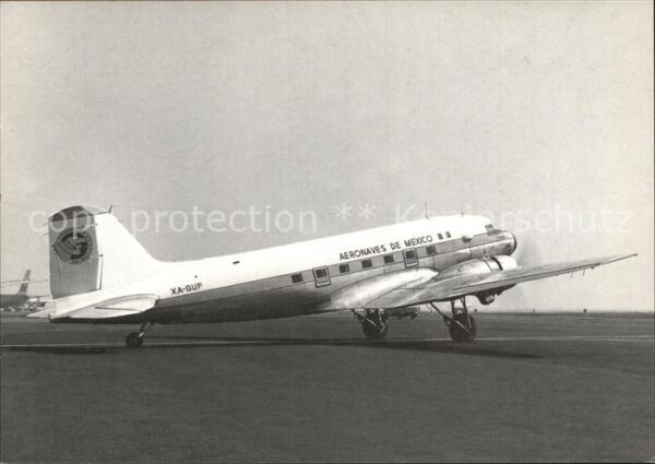 Flugzeuge Zivil Aeronaves de Mexico DC-3 XA-GUF c/n 193