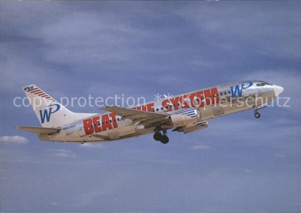 Flugzeuge Zivil Western Pacific Airlines Boeing 737-301